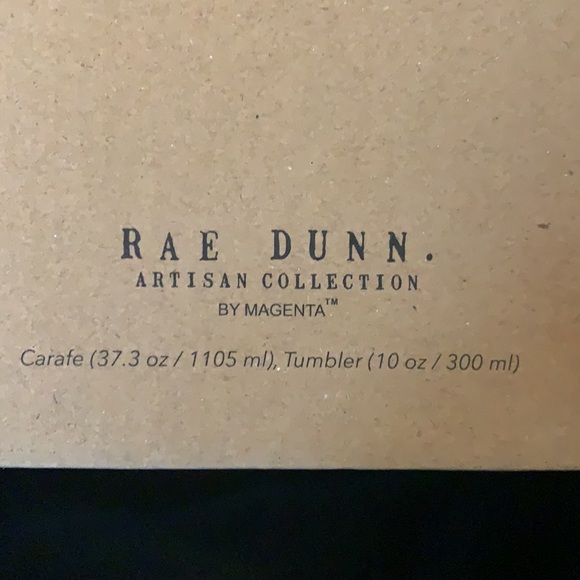 Rae Dunn water carafe set - Picture 5 of 7